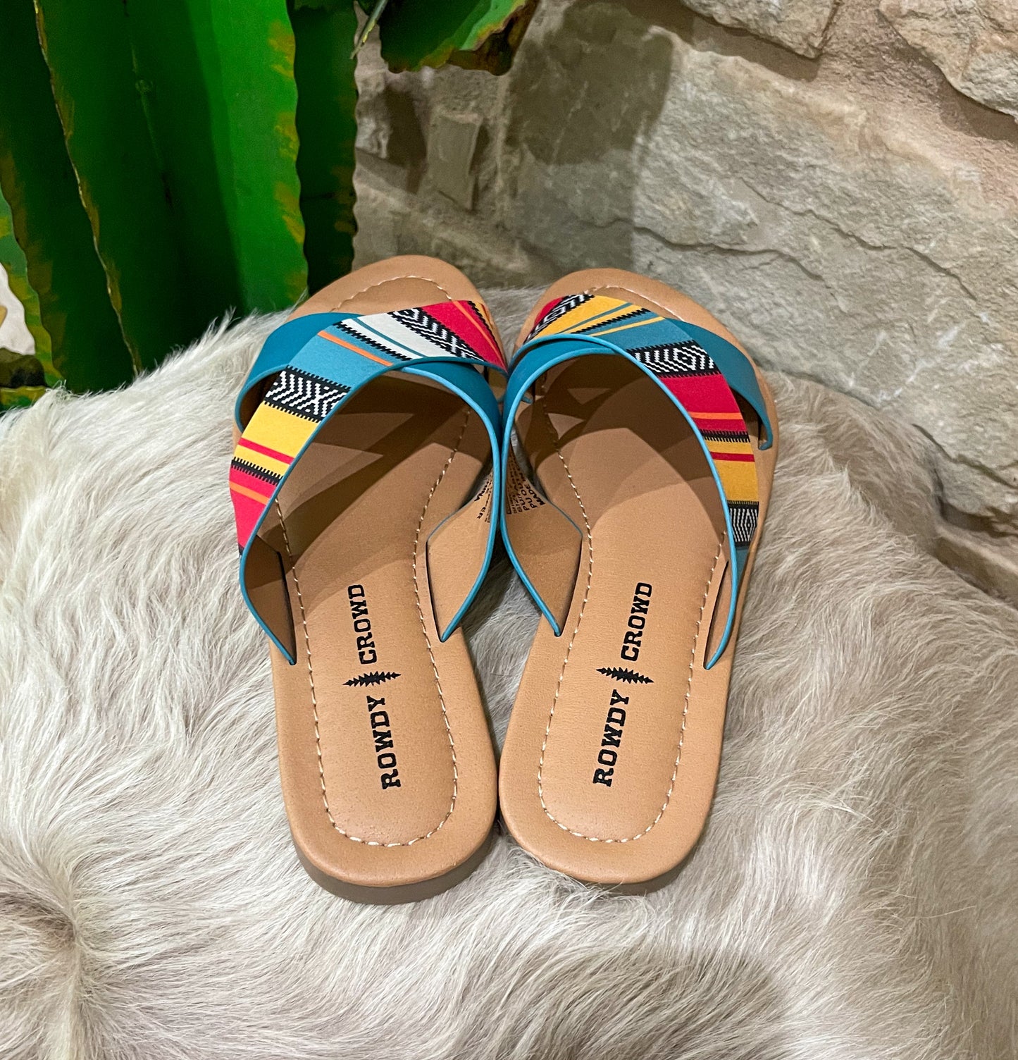 Shiner Serape Sandals