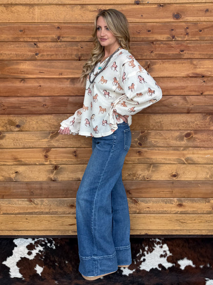 All the Pretty Horses Long Sleeve