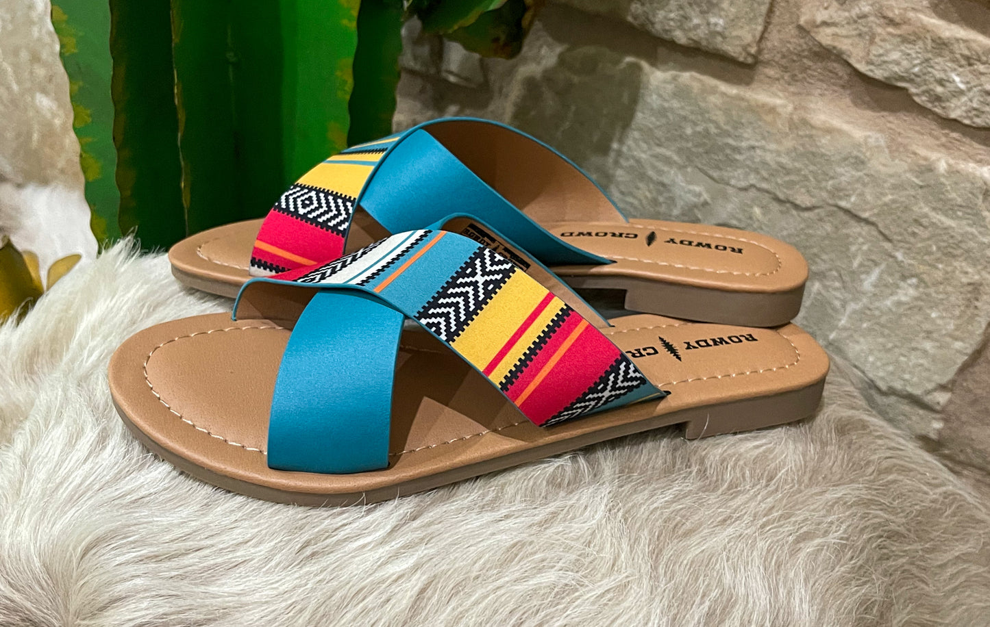 Shiner Serape Sandals