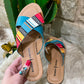 Shiner Serape Sandals