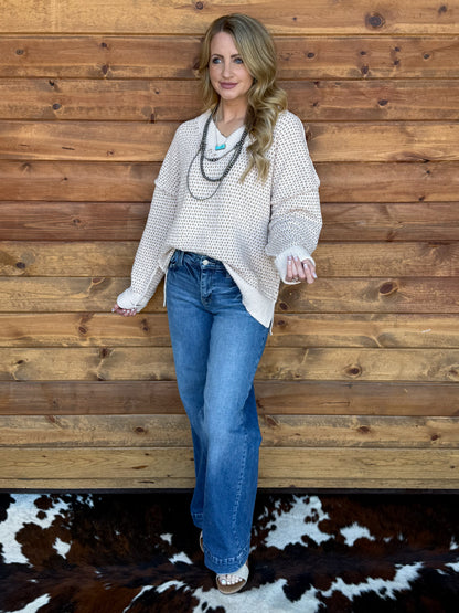 The Becky Sweater *Cream