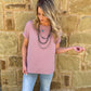 Spring Basic Top *Mauve