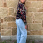 Wagon Wheel Sheer Blouse