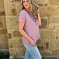 Spring Basic Top *Mauve