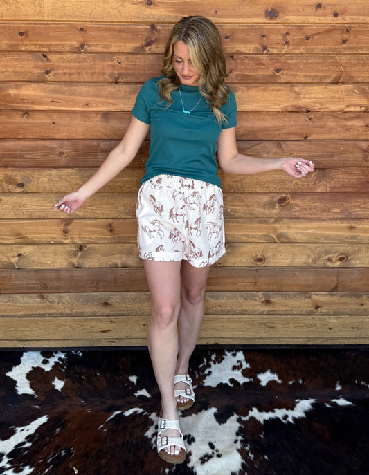 The Abby Top *Teal