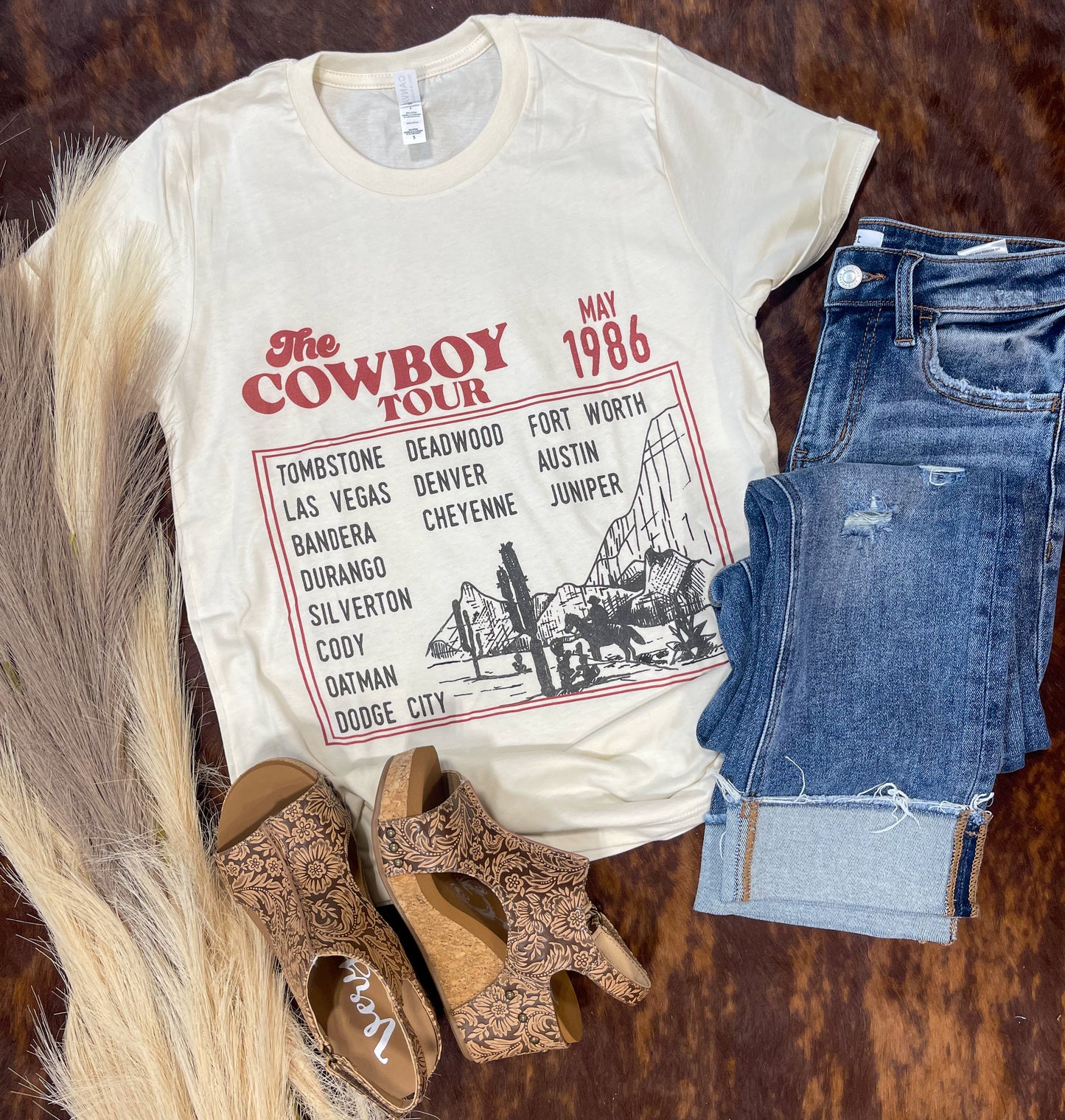 The Cowboy Tour Tee