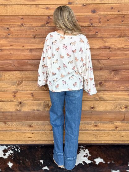All the Pretty Horses Long Sleeve