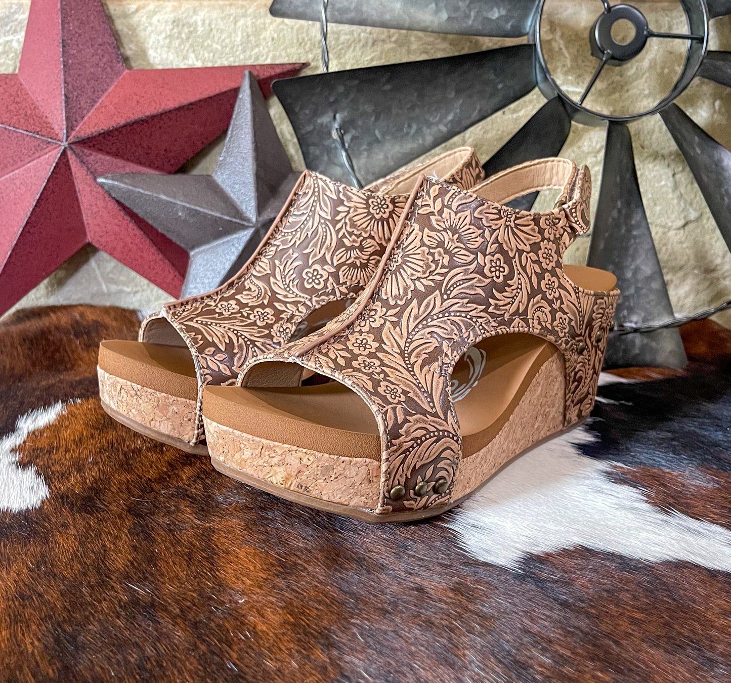 Liberty Tooled Wedges by Very G