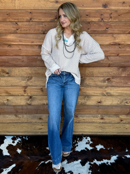 The Becky Sweater *Cream