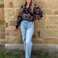 Wagon Wheel Sheer Blouse