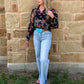 Wagon Wheel Sheer Blouse