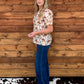 Bucking Horse Button-Up Top