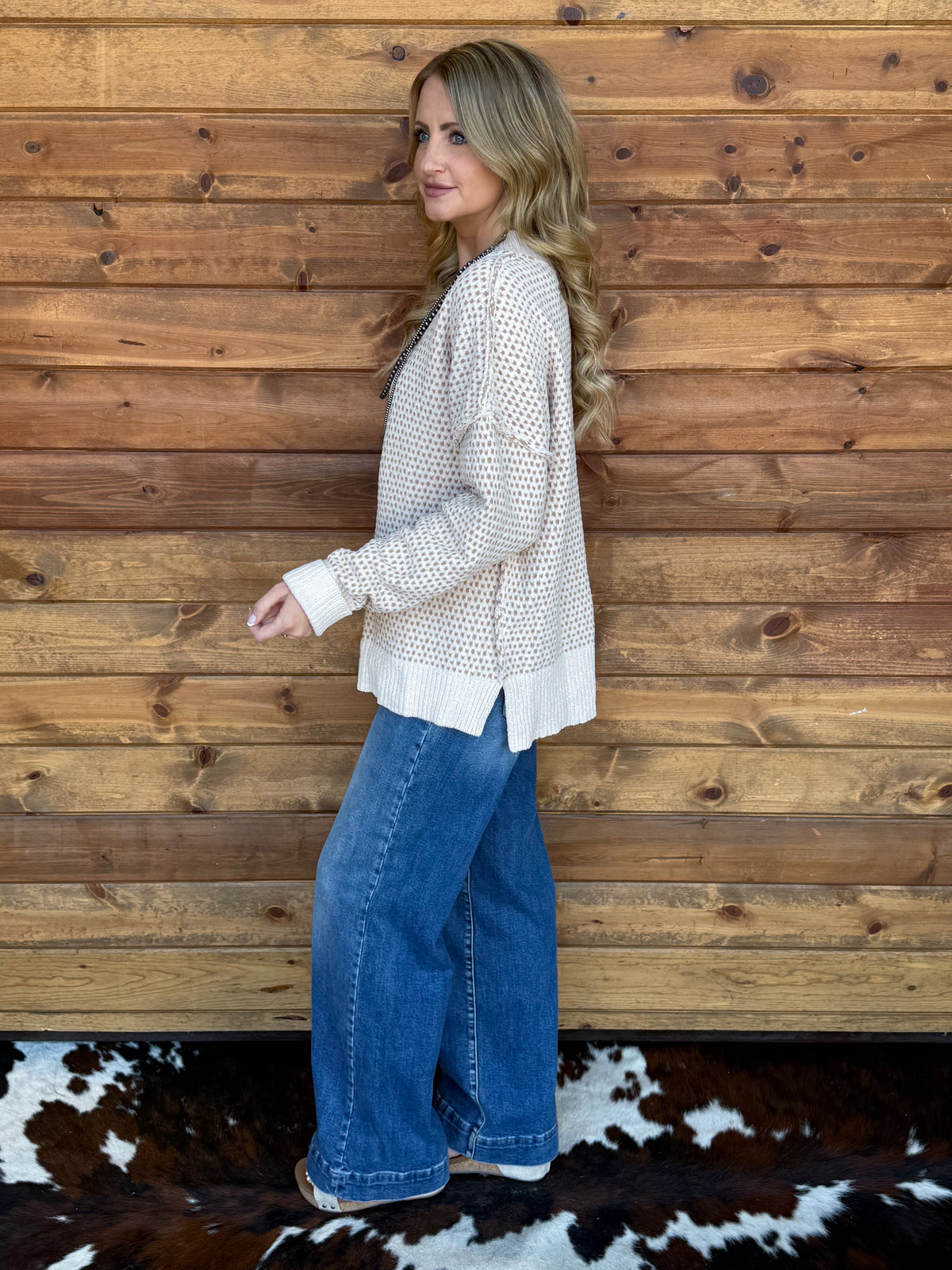 The Becky Sweater *Cream