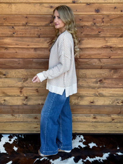 The Becky Sweater *Cream