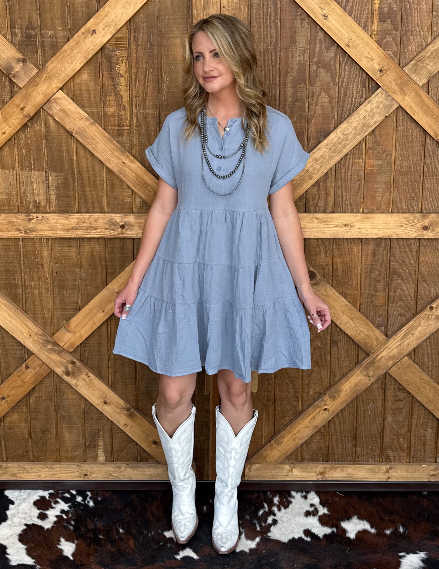 Summer Blues Dress