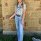 Let Freedom Ring Mesh Top
