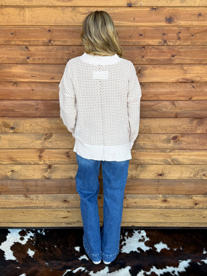 The Becky Sweater *Cream
