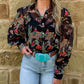 Wagon Wheel Sheer Blouse