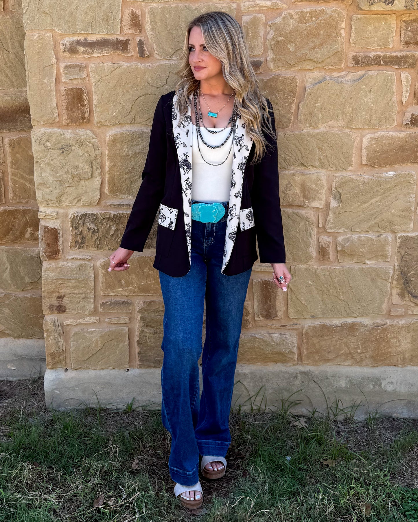 Cowboy Up Blazer