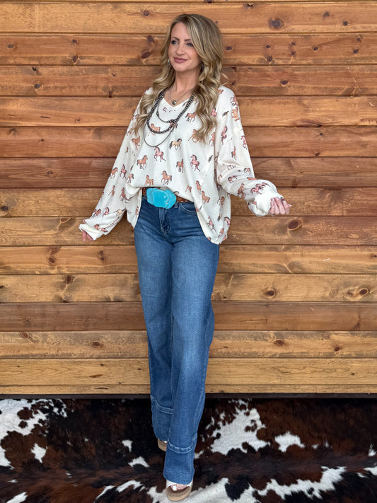 All the Pretty Horses Long Sleeve