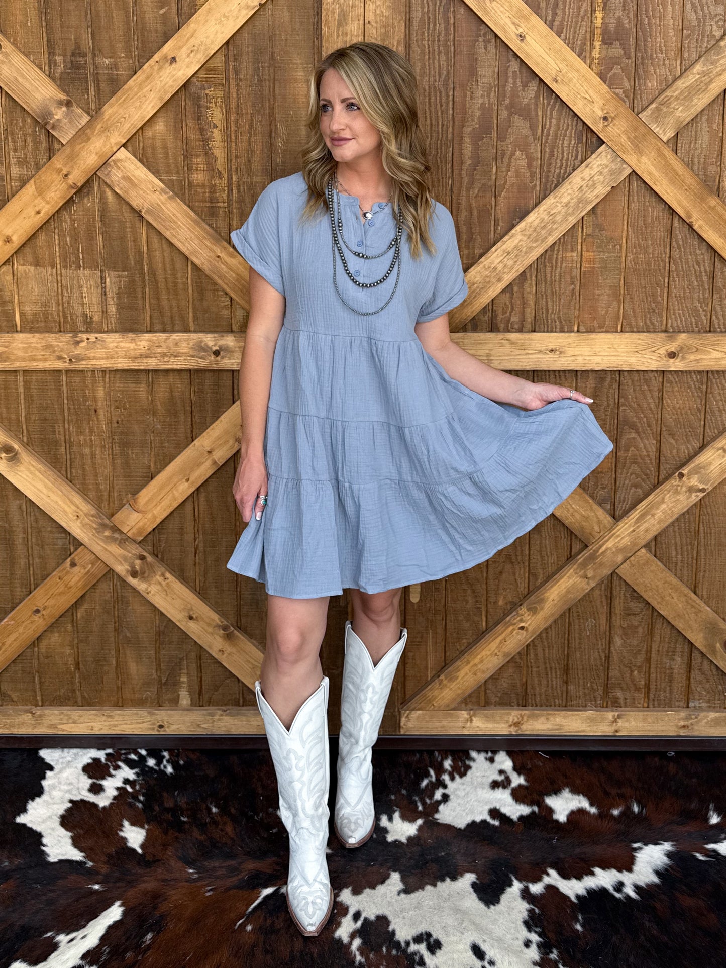 Summer Blues Dress