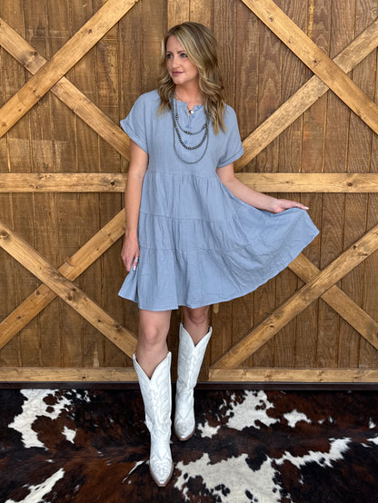 Summer Blues Dress