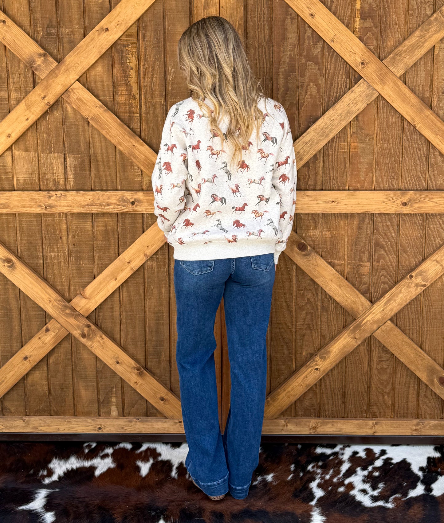 Fall Horses Sweatshirt