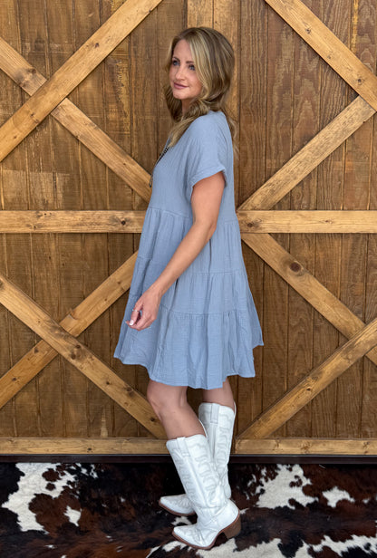 Summer Blues Dress