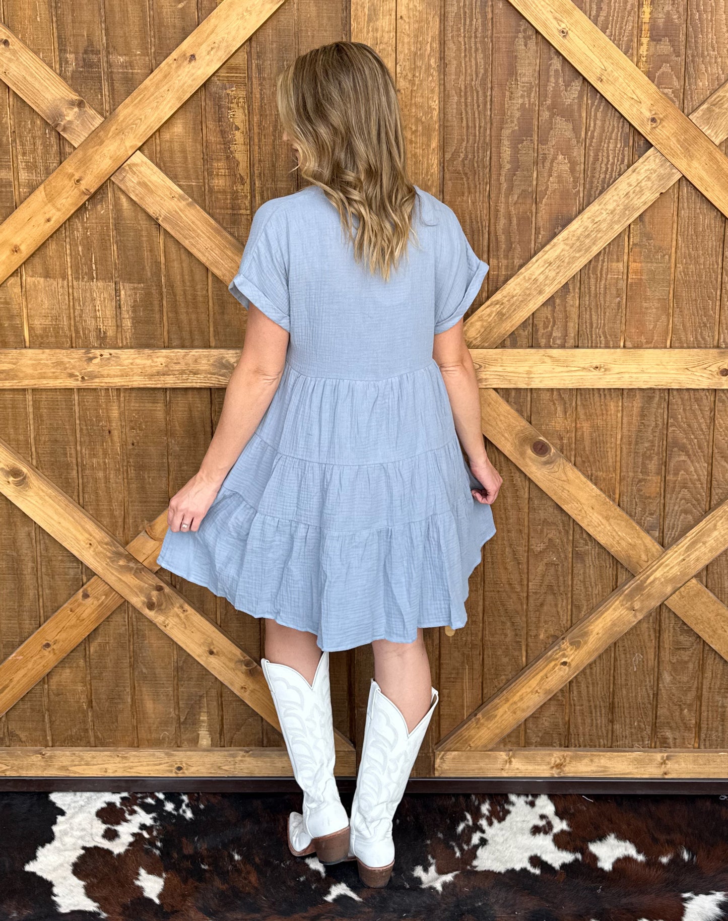 Summer Blues Dress