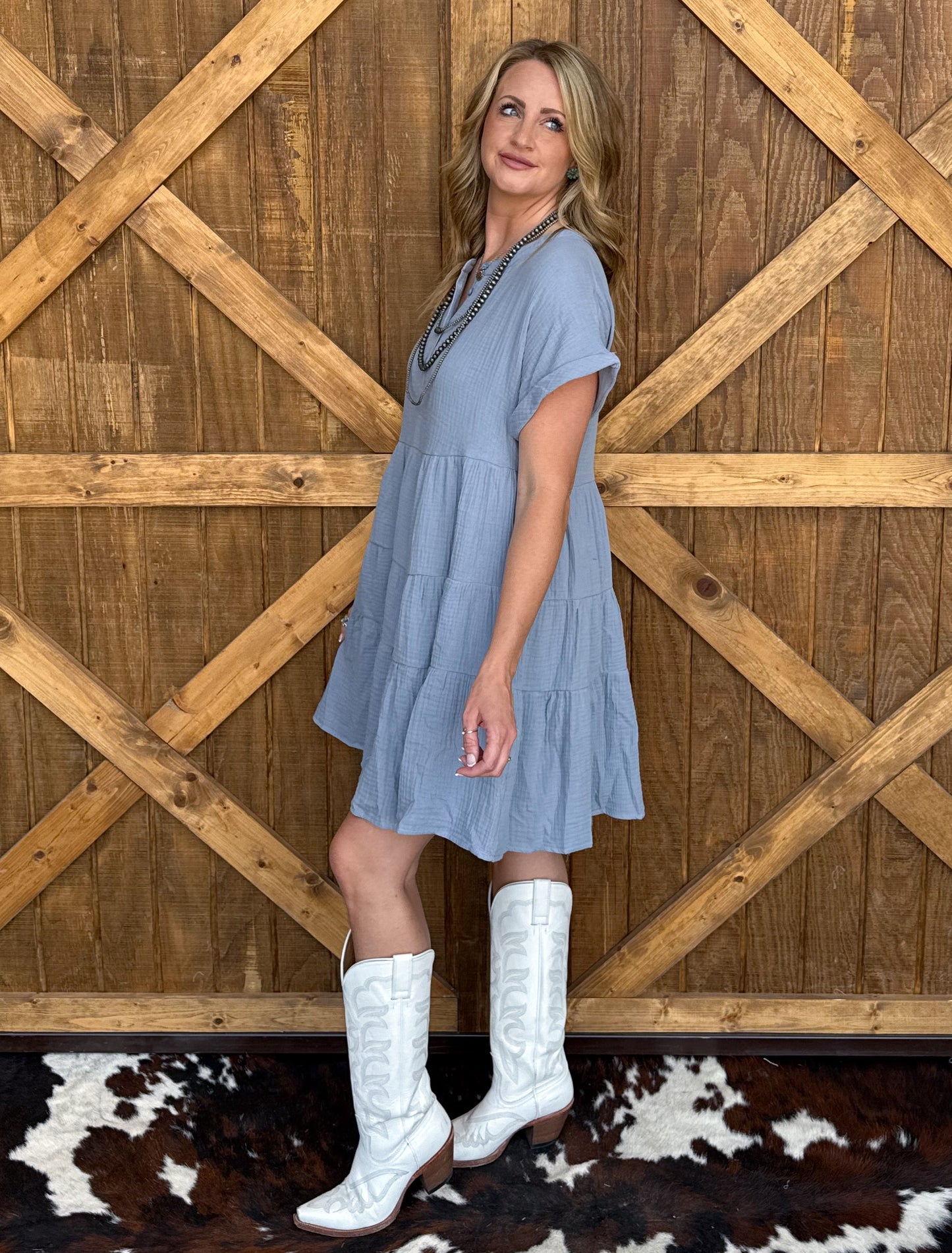 Summer Blues Dress