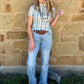 Let Freedom Ring Mesh Top