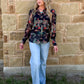 Wagon Wheel Sheer Blouse