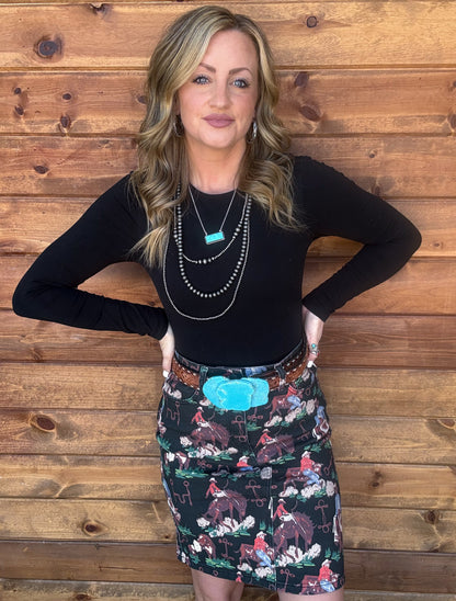 Denim Darlin’ Skirt