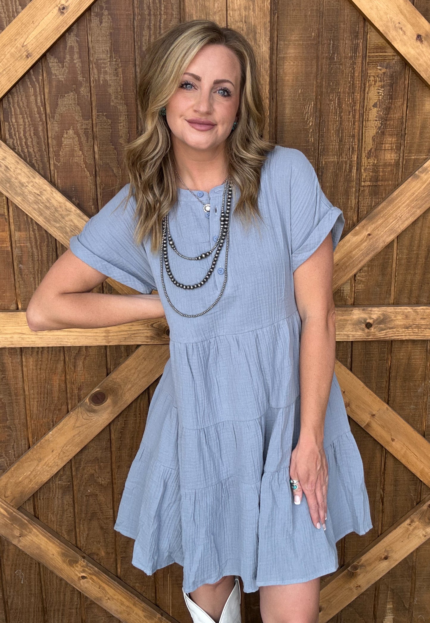 Summer Blues Dress