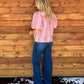 Western Horse Gingham Blouse