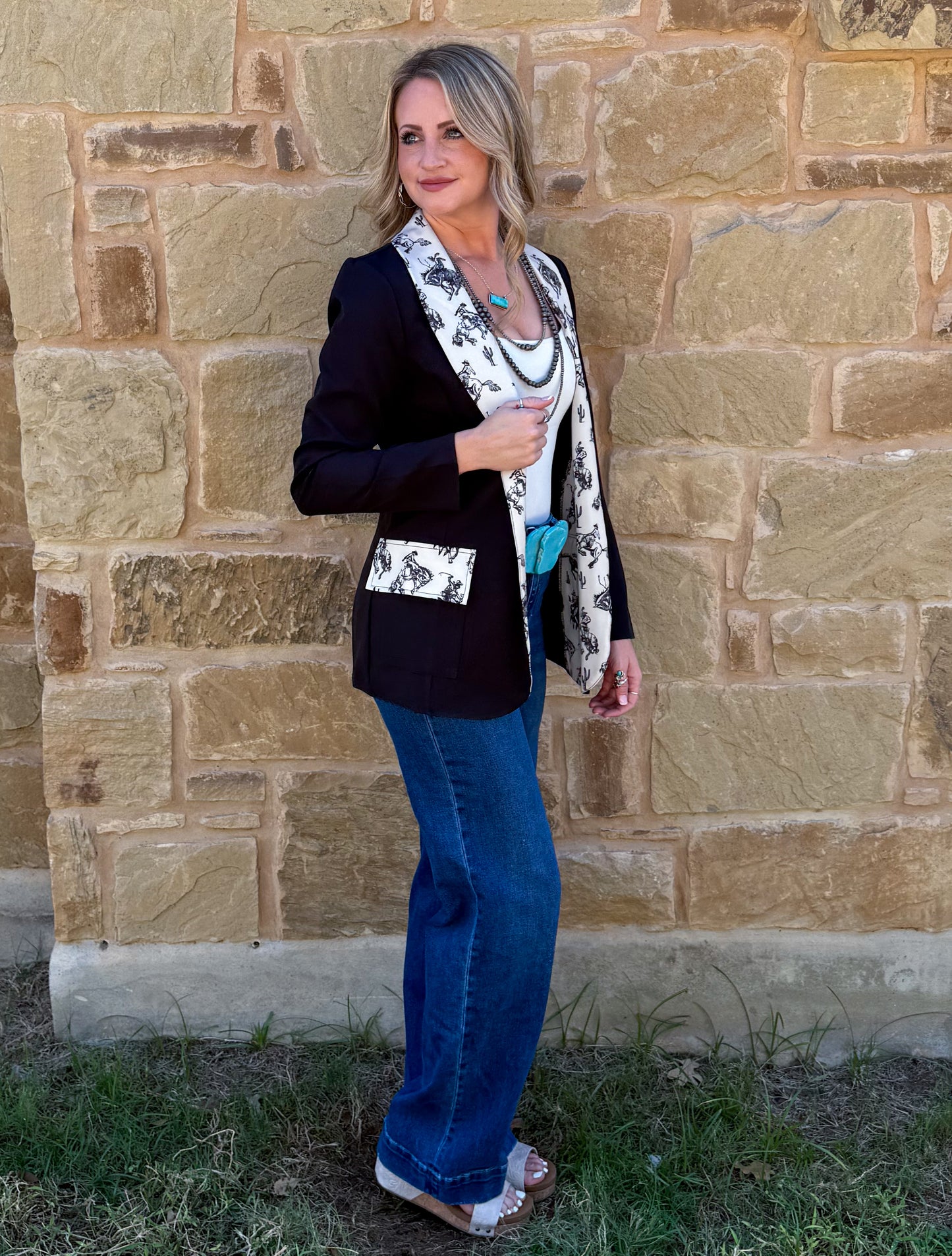 Cowboy Up Blazer
