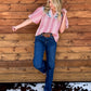 Western Horse Gingham Blouse