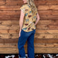Longhorn Button-Up Top *Mustard