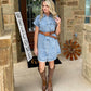 There's Your Trouble Denim Dress