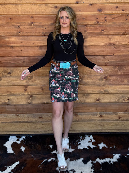 Denim Darlin’ Skirt