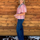 Western Horse Gingham Blouse