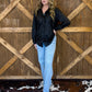Leather Lux Top *Midnight