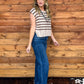 Cowgirl Basic Striped Sweater Top