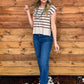 Cowgirl Basic Striped Sweater Top
