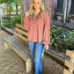 Casual Fall Long Sleeve *Cedar Wood