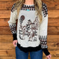 Vintage Cowgirl Sweater *Black