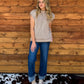 The Dally Top *Mocha