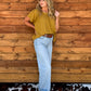 The Martha Mustard Blouse