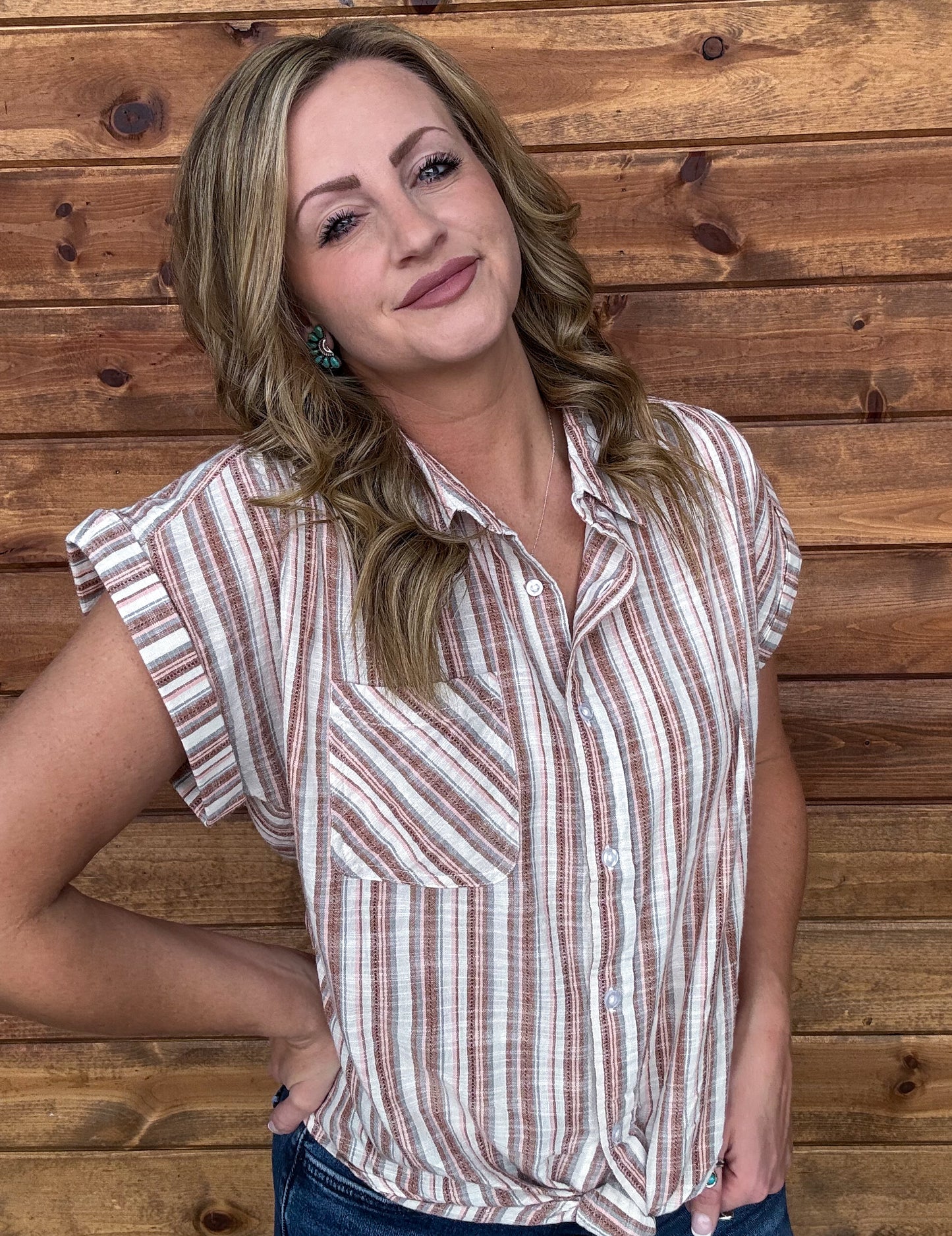 Tilly Button-Up Top