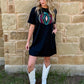 Desert Rose T-Shirt Dress